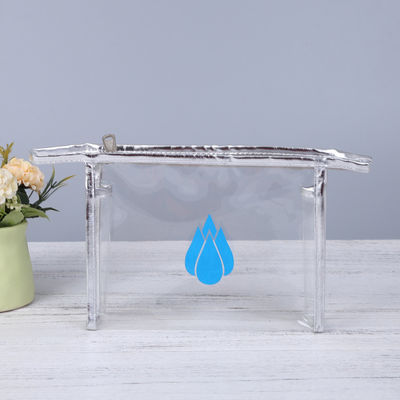 Bagno per il trucco in massa per donne PVC trasparente impermeabile sacchetto igienico da viaggio per la vita quotidiana