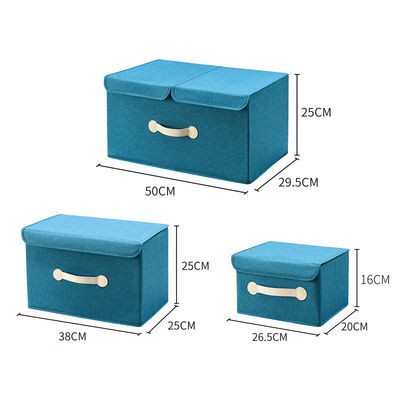 Borsa per tote personalizzata e scatola di stoccaggio di vestiti pieghevoli per l'organizzazione della coperta della camera da letto
