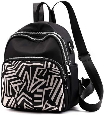 Sport Zaino giornaliero di svago per donne Piccola borsa da zaino borsa da zaino stile cornice esterna