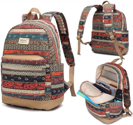Zaino da viaggio 2021 Vintage Canvas Bagpack con cornice esterna personalizzata