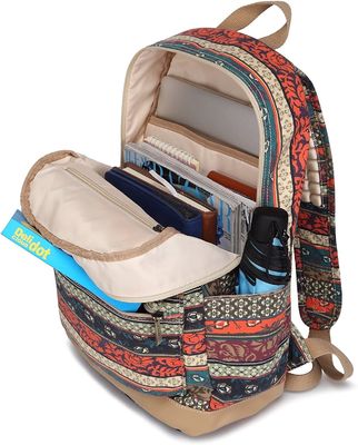 Zaino da viaggio 2021 Vintage Canvas Bagpack con cornice esterna personalizzata