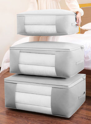 Comodino per camera da letto Logo personalizzato Accettabile Borsa Tote personalizzata per stoccaggio di tessuti e vestiti