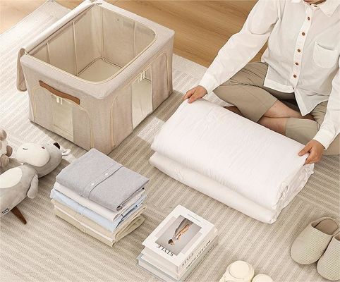 Borsa di stoccaggio di abbigliamento di grande capacità Organizzatore invernale portatile per borsa Tote personalizzata