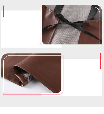 Materiale in cuoio ecologico, grembiule in cuoio da cucina multifunzione per la vita quotidiana