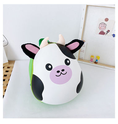Logo della vita scolastica quotidiana Logo personalizzato Piccoli zaini per bambini Borsa scolastica con guscio d'uovo