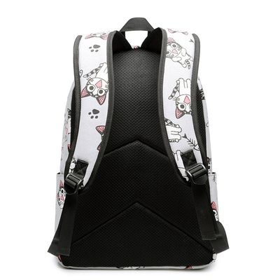 Zaino scolastico Bambini Bacino di nylon Giardino animato Zaino animale con cinture regolabili