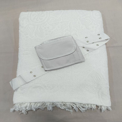 Accessori di abbigliamento personalizzati di taglia libera Ihram Hajj e Umrah con cinture per uomini musulmani