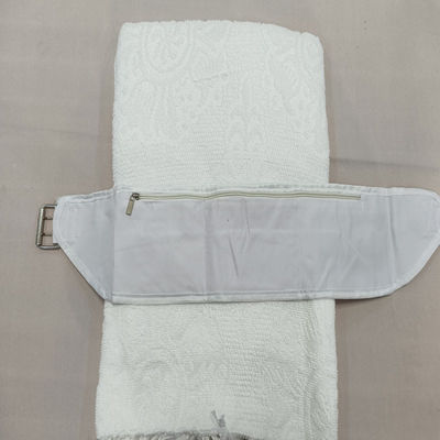 Accessori di abbigliamento personalizzati di taglia libera Ihram Hajj e Umrah con cinture per uomini musulmani