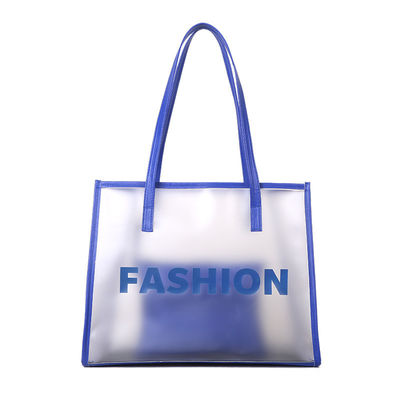 Logo Logo personalizzato Moda PVC sacchetto da shopping per imballaggio trasparente del prodotto