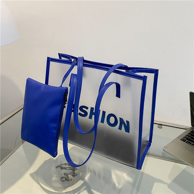 Logo Logo personalizzato Moda PVC sacchetto da shopping per imballaggio trasparente del prodotto