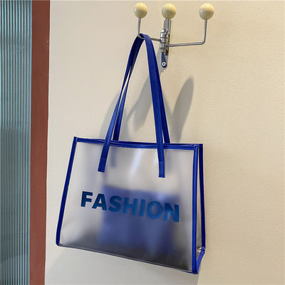 Logo Logo personalizzato Moda PVC sacchetto da shopping per imballaggio trasparente del prodotto
