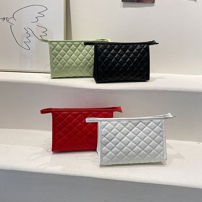 Tassa cosmetica da viaggio in tessuto di poliestere per il tuo logo personalizzato