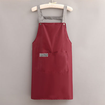 Logo personalizzato cotone poliestere capo cucina grembiule per la vita quotidiana nei ristoranti caffè cucina