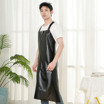 Apron in PVC impermeabile Resistente ai prodotti chimici Apron da cucina Chef per ristorante bar