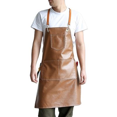 Apron Bar Ristorante in pelle durabile BBQ con strumento di lavoro Apron Design e logo personalizzato