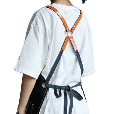 Apron Bar Ristorante in pelle durabile BBQ con strumento di lavoro Apron Design e logo personalizzato