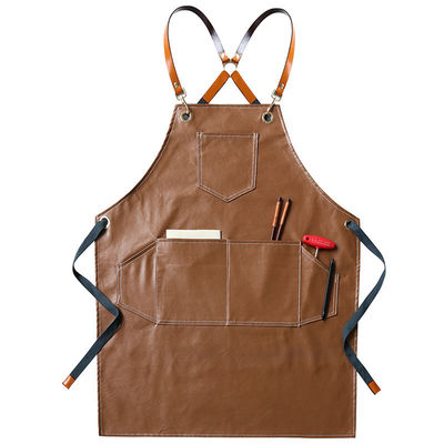 Apron Bar Ristorante in pelle durabile BBQ con strumento di lavoro Apron Design e logo personalizzato