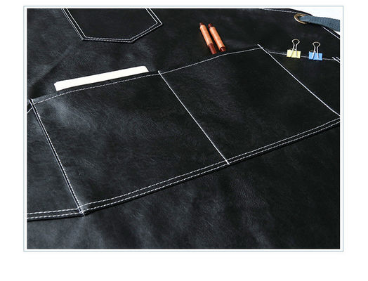 Apron Bar Ristorante in pelle durabile BBQ con strumento di lavoro Apron Design e logo personalizzato