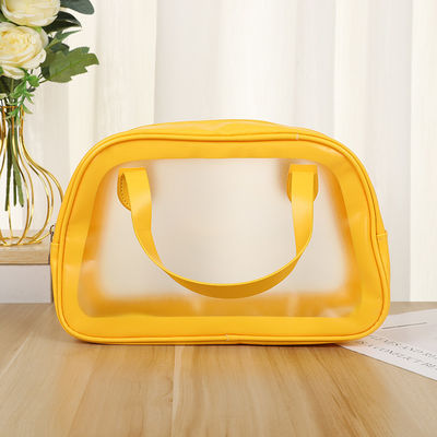 Nuova moda logo personalizzato stampato laser PVC sacchetto cosmetico olografico con cerniera