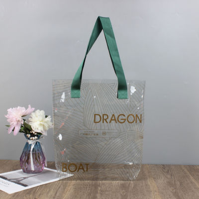 Pvc trasparente di plastica di lusso Beach Tote Bag per donne più recente stile alla moda OEM / ODM