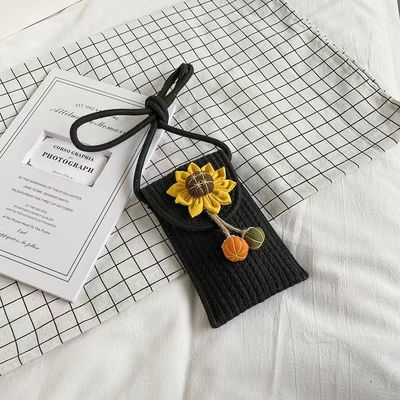 Borsa tessuta fiori spalla crossbody borsa da donna per colore personalizzato e vacanza in spiaggia