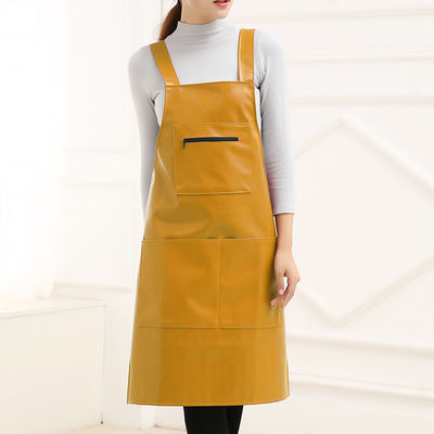 Apron in cuoio con logo personalizzato per Chef Stylist Grill Ristorante Bar e Caffe Durable