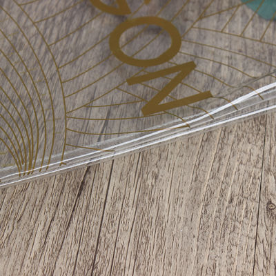 Nuova borsa da bagno in PVC trasparente con cerniera per lo shopping e la spiaggia
