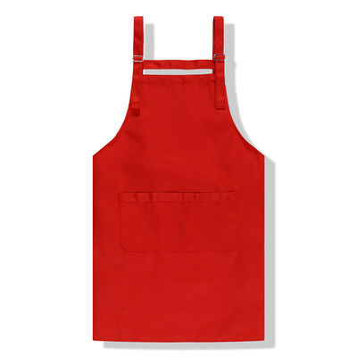 Apron in tela a colori solidi per cucina impermeabile in ristorante di caffè commerciale