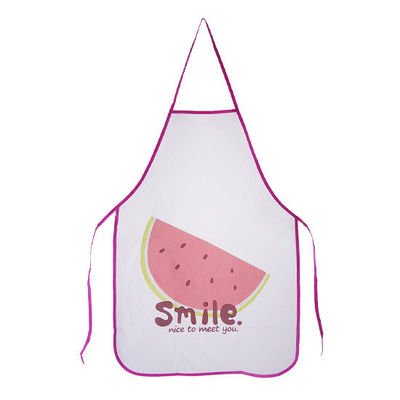 LOGO personalizzato Apron da cucina stampato con colore personalizzato e tessuto impermeabile in PE