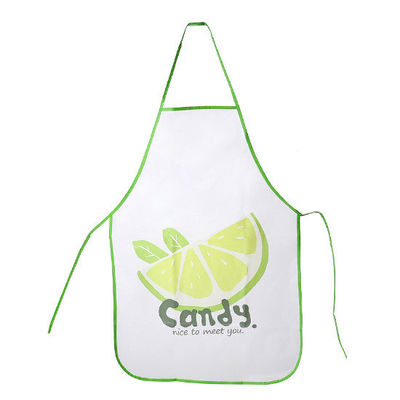 LOGO personalizzato Apron da cucina stampato con colore personalizzato e tessuto impermeabile in PE