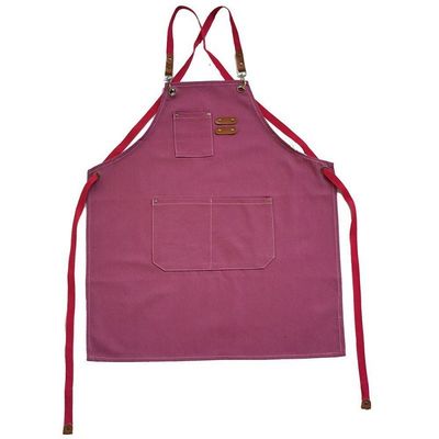 La vita quotidiana Chef Apron lavoro e utilità Logo personalizzato Apron utensile di tela di cotone con tasche