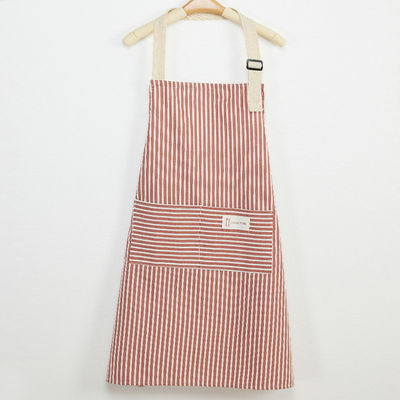 Personalizza il grembiule della cucina con il logo di cotone biancheria da bagno personale di servizio uniforme per il bar del ristorante