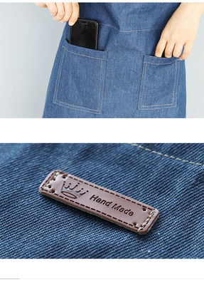Apron denim resistente all'acqua OEM/ODM Acceptabile Lavabile in macchina per cucina chef BBQ
