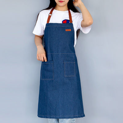 Apron denim resistente all'acqua OEM/ODM Acceptabile Lavabile in macchina per cucina chef BBQ