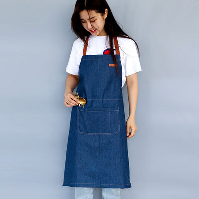 Apron denim resistente all'acqua OEM/ODM Acceptabile Lavabile in macchina per cucina chef BBQ