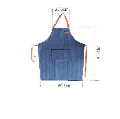 Apron denim resistente all'acqua OEM/ODM Acceptabile Lavabile in macchina per cucina chef BBQ