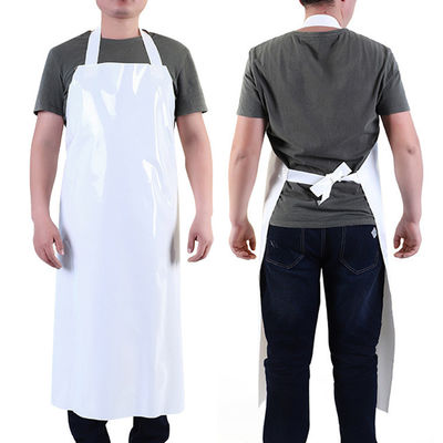 Bar Ristorante Logo personalizzato Stampato Impermeabile di plastica di gomma di vinile Bib saldatore macellaio TPU grembiule