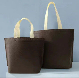 Taschino per la spesa per prodotti alimentari a colori non tessuti personalizzati per borsa regalo