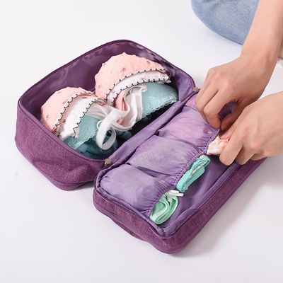 Borsa da viaggio stampata con logo personalizzato per lo stoccaggio del trucco alla moda e organizzato