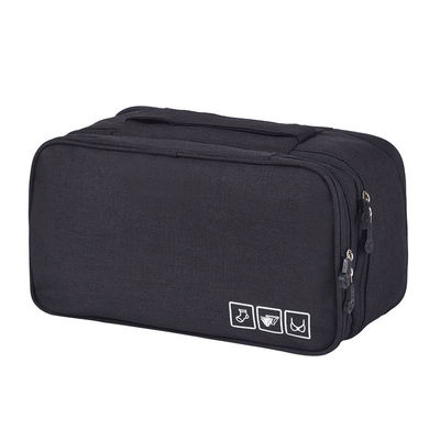 Borsa da viaggio stampata con logo personalizzato per lo stoccaggio del trucco alla moda e organizzato