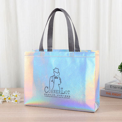 Borsa di alimentari laser non tessuta per i bisogni di acquisto quotidiani e colore personalizzato