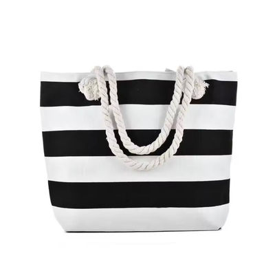 Borsa da bagno casual per donna con due maniglie Borsa da mano in tela a colori
