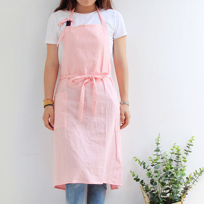 OEM/ODM Accettabile Custom Design Apron di lino di cotone per cucina Cucina Chef Housekeeping