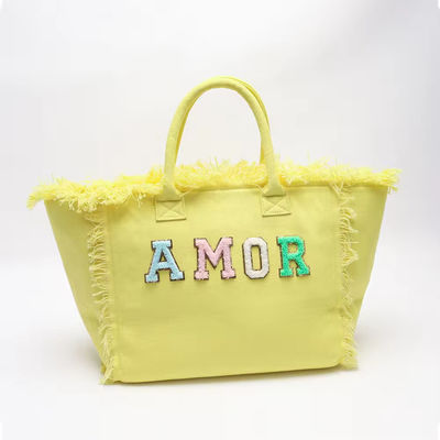 Nuova borsa di plastica con due maniglie / cinghie