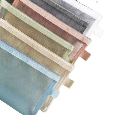 La vita quotidiana scolastica Borse a maglia personalizzate Borse per trucco Organizzatore di viaggi cosmetici Borse di deposito
