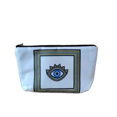 Acquisti Promozione Bellezza Poliestere Zipper Travel Makeup Cosmetici Borsa Medium Size
