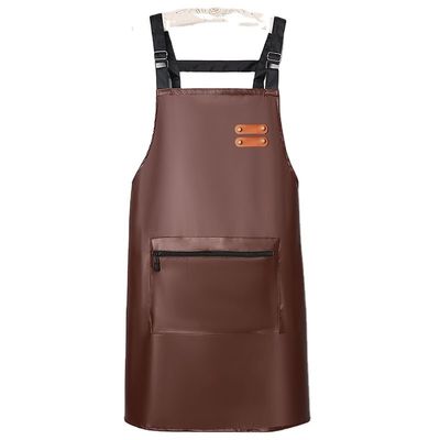 Apron di cucina in pelle di moda su misura per BBQ e supporto strumento di lavoro 7 giorni Ordine campione