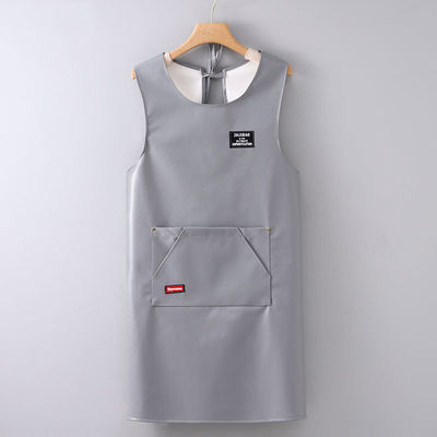 Unisex Industria pesante in cuoio originale grembiule da lavoro per cuoco macellaio metalmeccanico falegname
