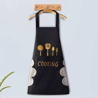 Apron denim Logo personalizzato per Chef Sublimazione Acquaproof Poliestere cotone Apron