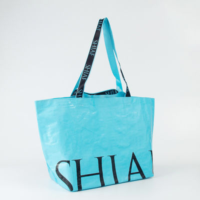 Borsa Tote personalizzata con manico di stampa Borsa tessuta in polipropilene stratificata